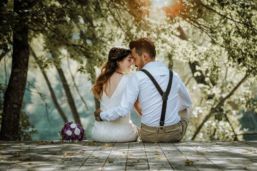 happy valentines day, couple, wedding, marriage, bridal, double, love, people, man, woman, nature, romance, happy, romantic, dress, married, male, big, girl, happiness, celebration, ceremony, wife, bouquet, grass